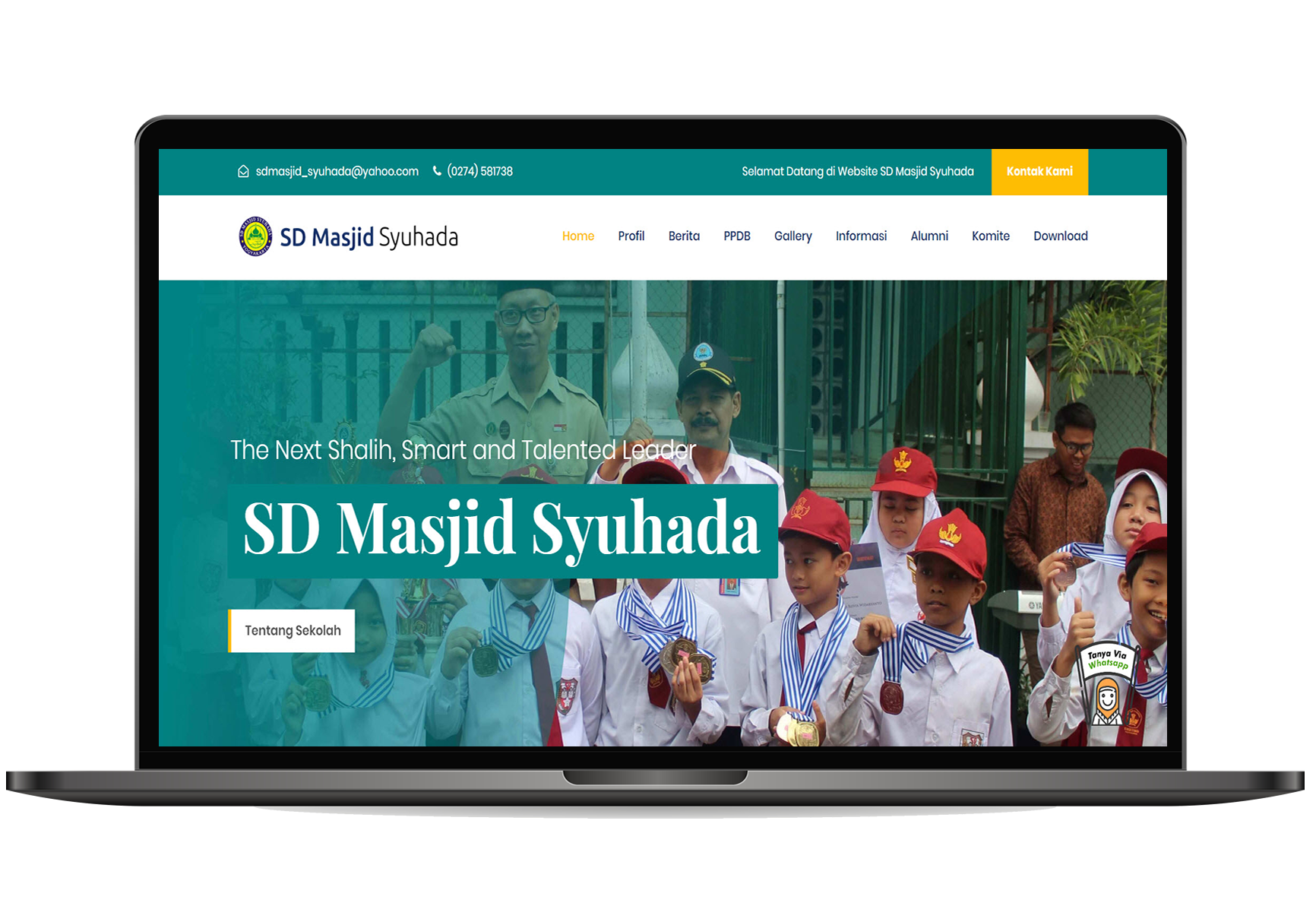 Web Sekolah - SD Masjid Syuhada